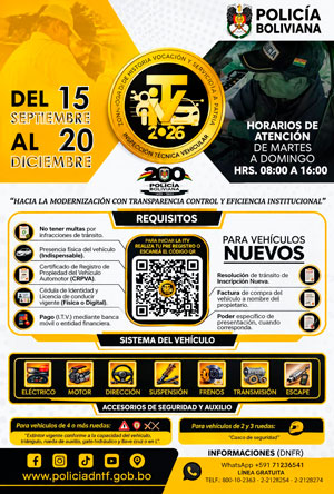 Inspección técnica vehicular 2026